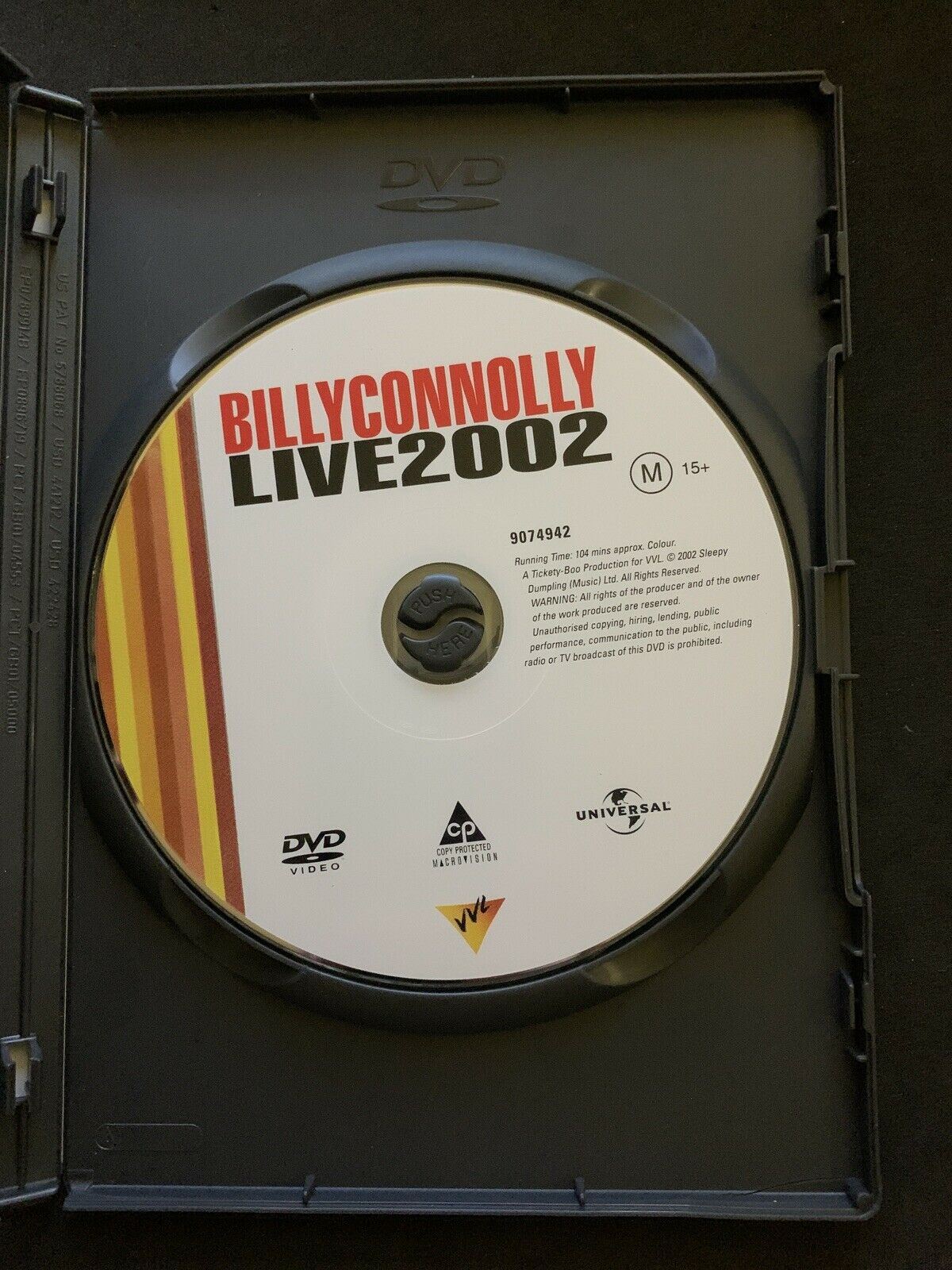 Billy Connolly - Live 2002 (DVD) Region 2,4