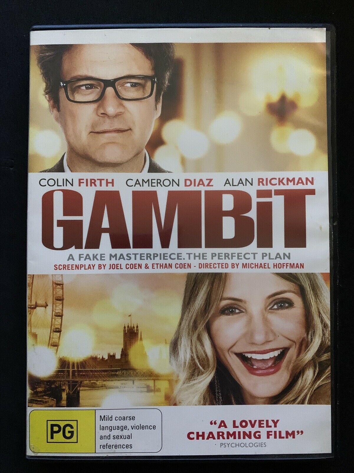 Gambit (DVD, 2012) Colin Firth, Cameron Diaz, Alan Rickman - Region 4