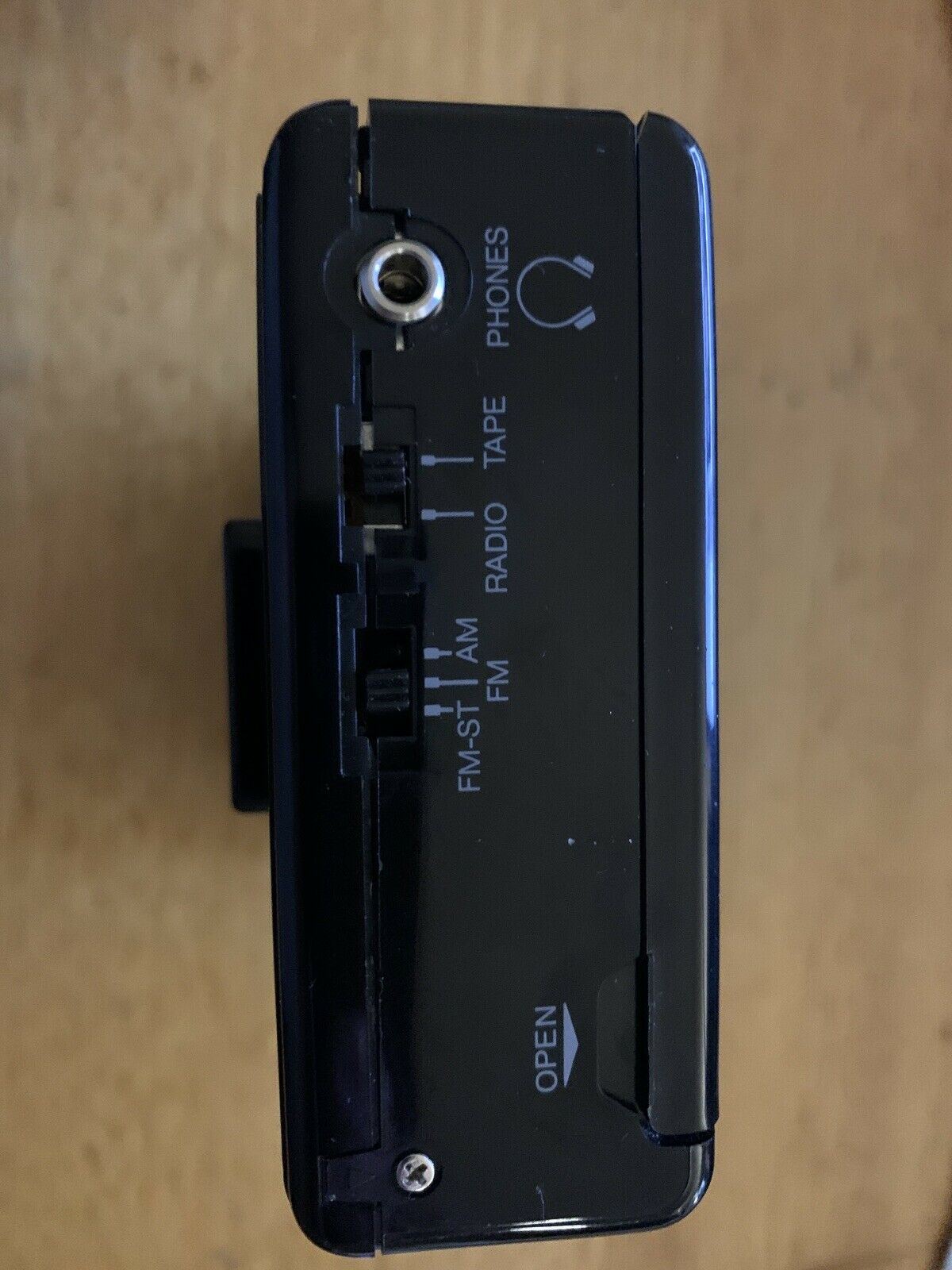Stereo AM/FM Radio Cassette Player Tempest with Equalizer Control & Earphones