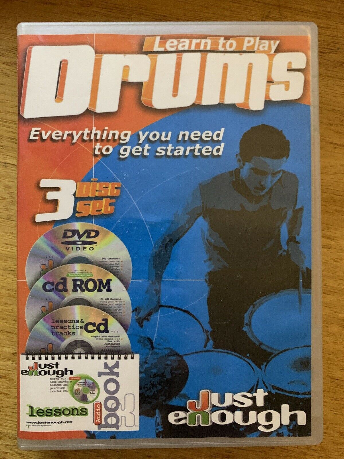 Learn To Play Drums DVD + CDROM + CD