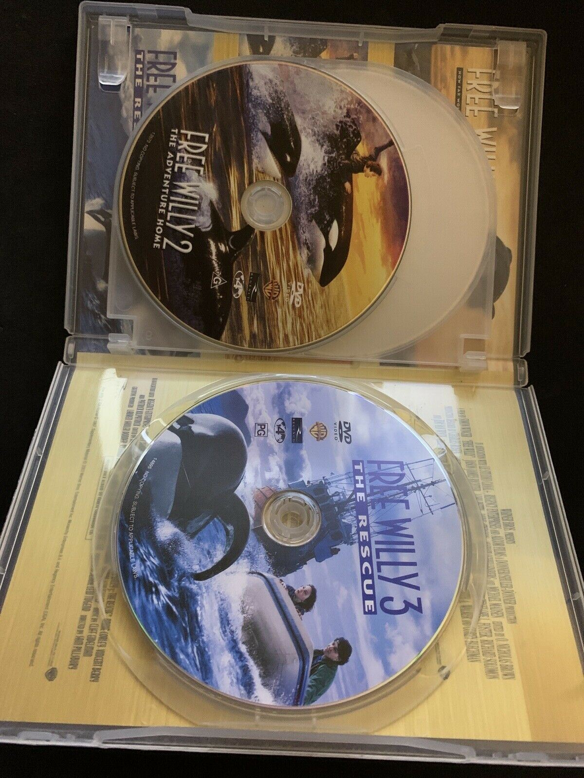 Free Willy 1, 2, 3 DVD Region 4