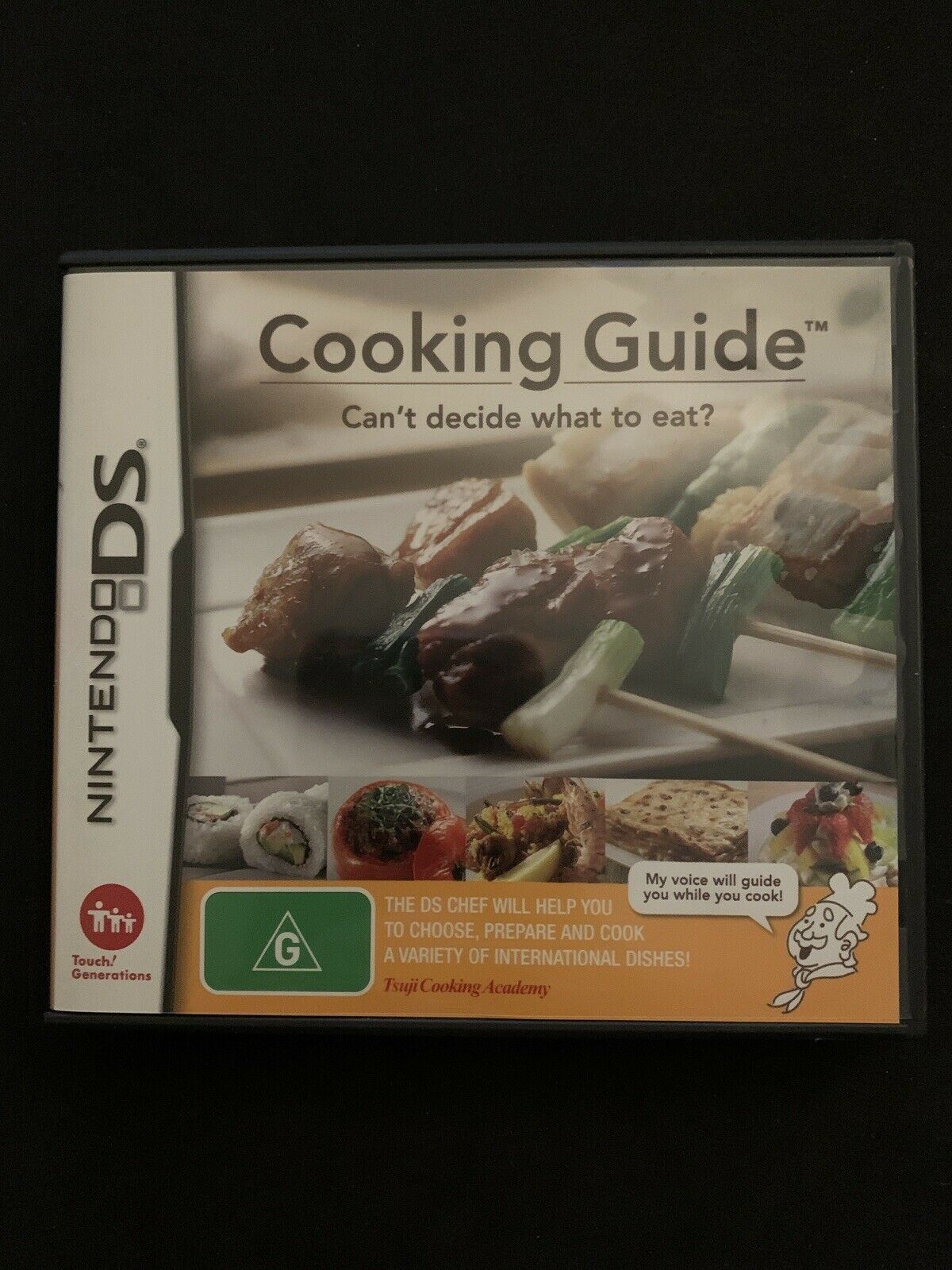Cooking Guide - Can't Decide What to Eat? - Nintendo DS with Manual