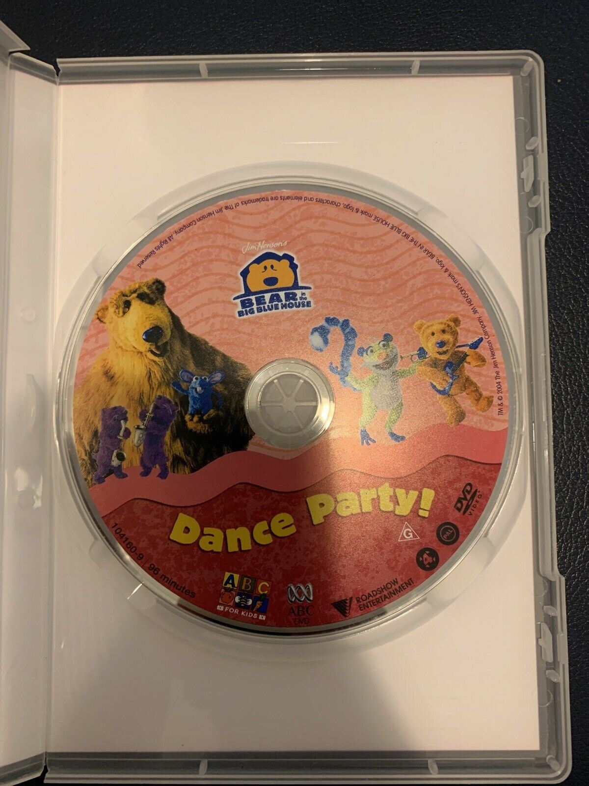 Bear In The Big Blue House - Dance Party (DVD, 2004) Region 4