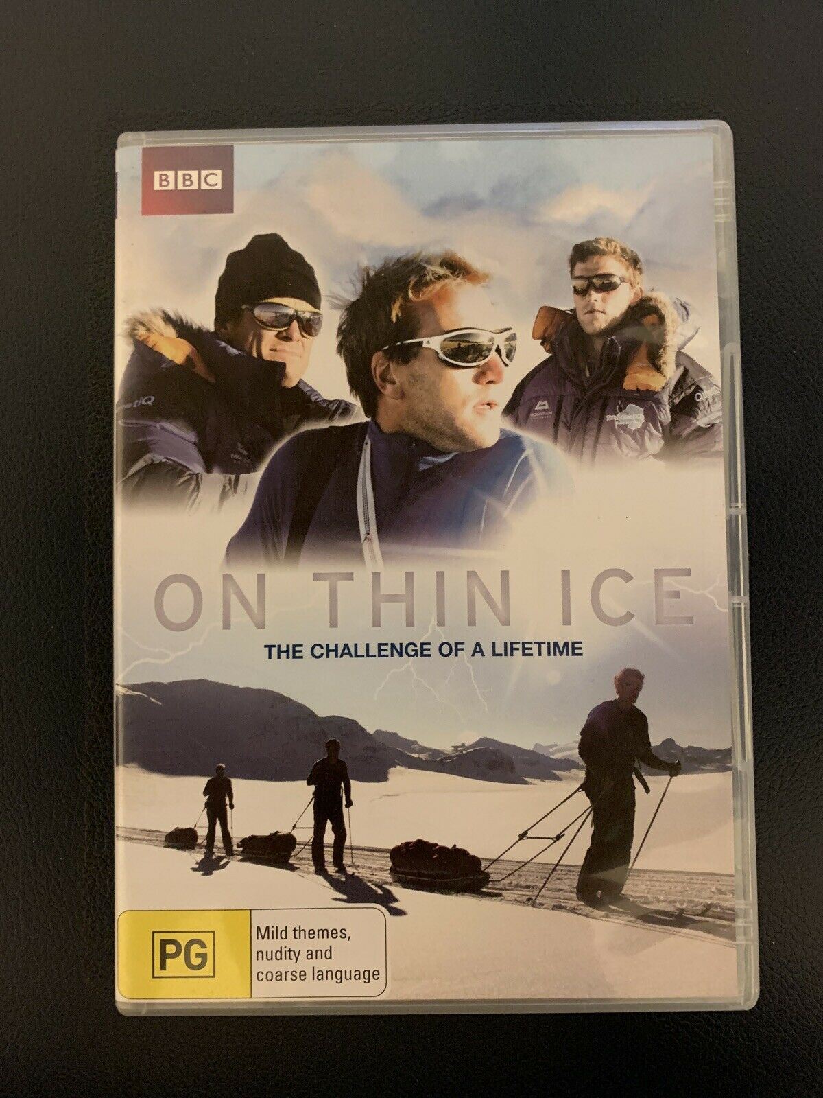 On Thin Ice (DVD, 2010) BBC Ben Fogle, James Cracknell, Ed Coats. Region 4