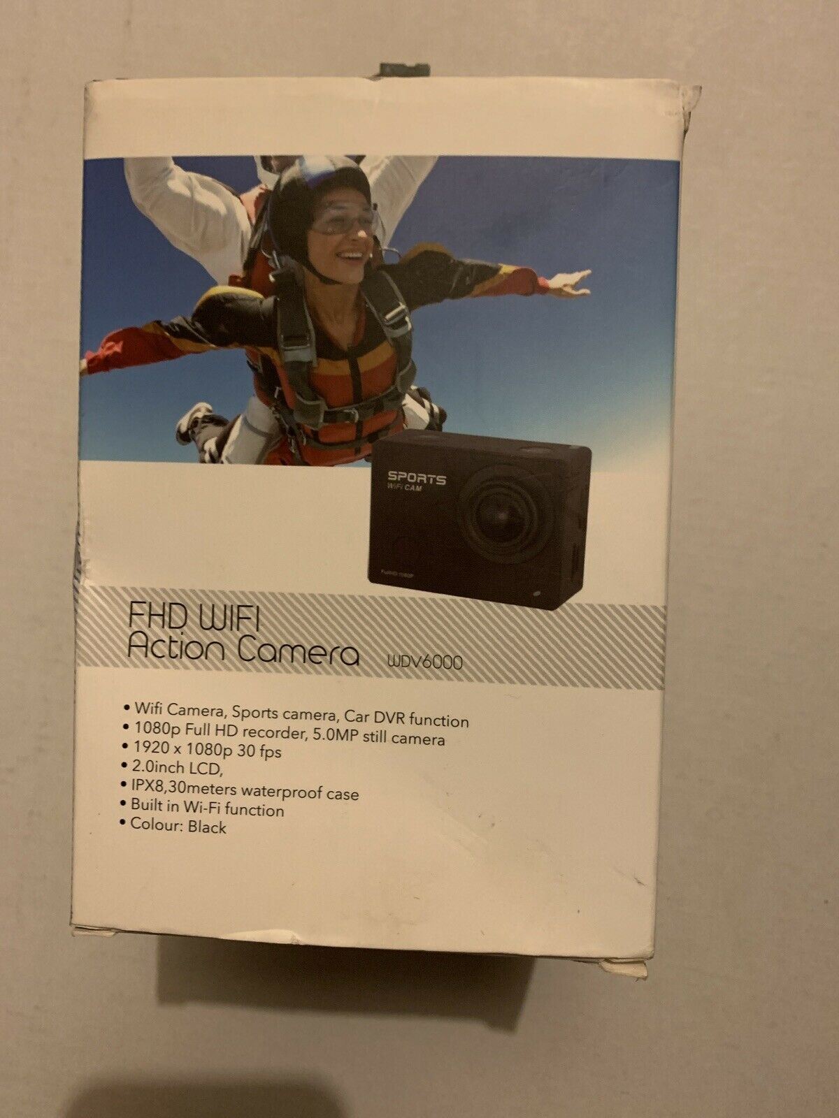 FHD Wifi Action Camera WDV6000 With Waterproof Case And Mount