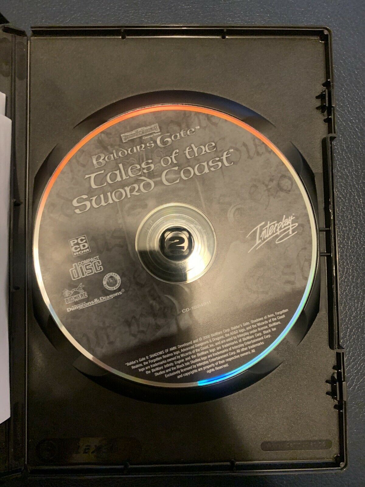 Baldurs Gate 4 in 1 Box Set - Shadows Amn, Sword Coast, Throne of Bhaal -PC Game