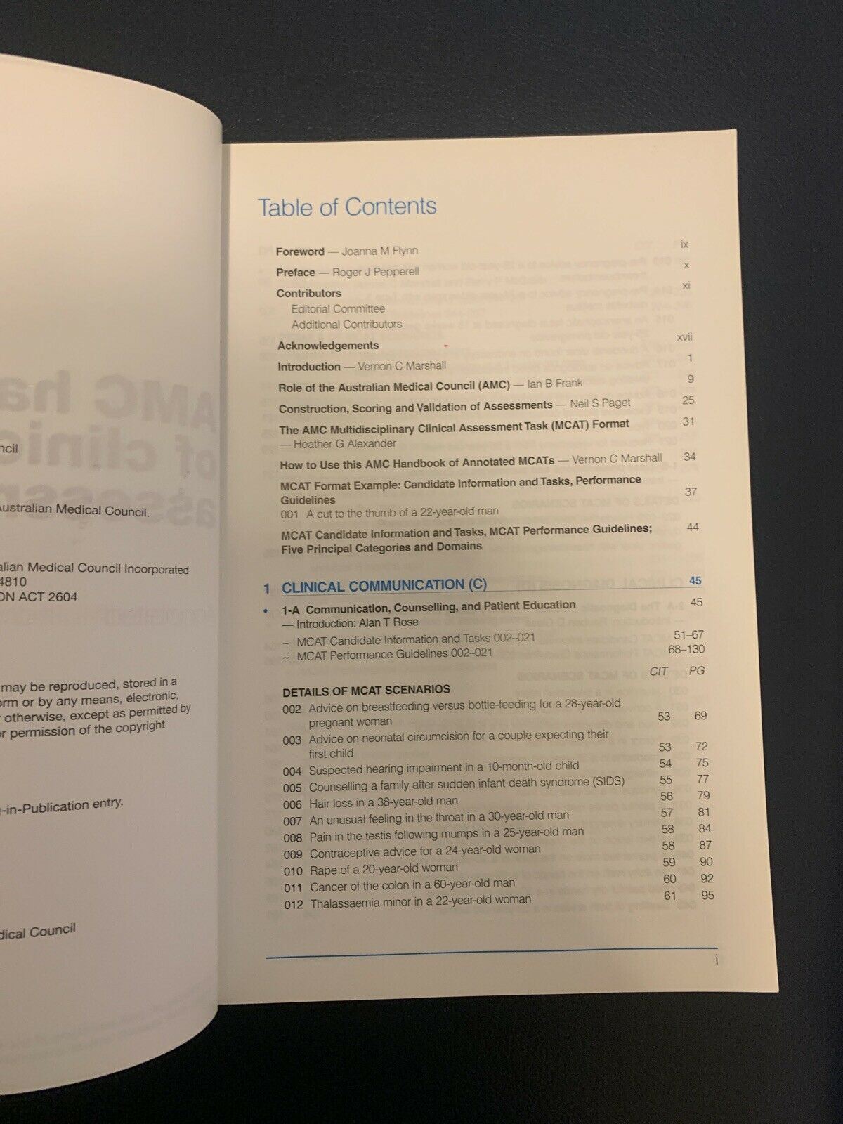 AMC Handbook Of Clinical Assessment - Australian Medical Council 2007