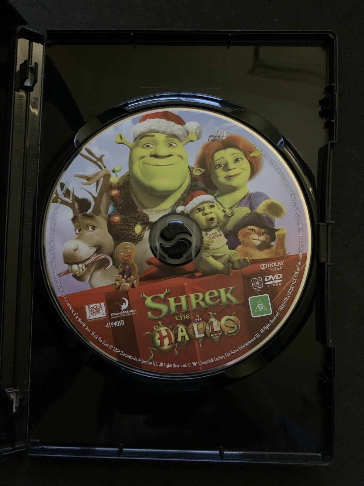 Shrek the Halls (DVD, 2007) Mike Myers, Eddie Murphy, Cameron Diaz Region 4