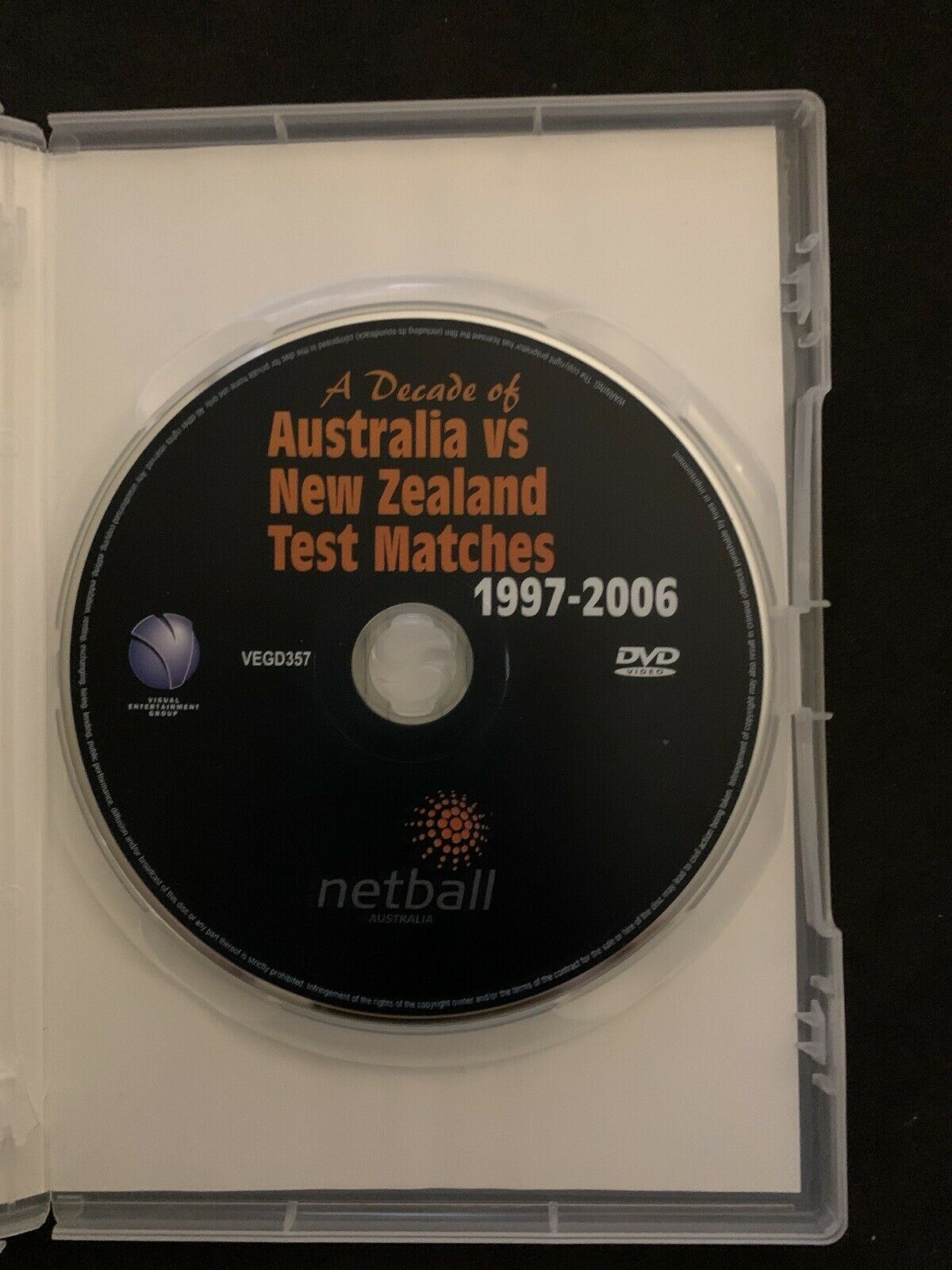 Netball: A Decade Of Australia vs New Zealand Test Matches 1997-2006 DVD
