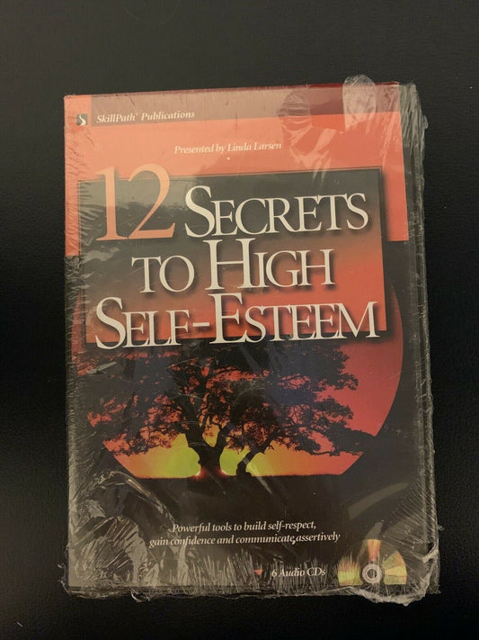 12 Secrets to High Self-Esteem - Linda Larsen - 6 Audio CDs New and sealed