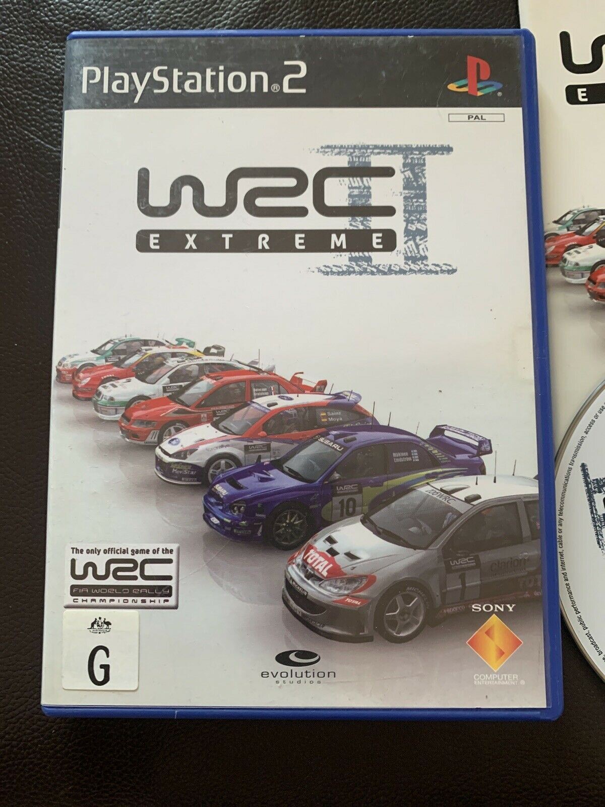 WRC II Extreme - Playstation 2 PS2 Game With Manual
