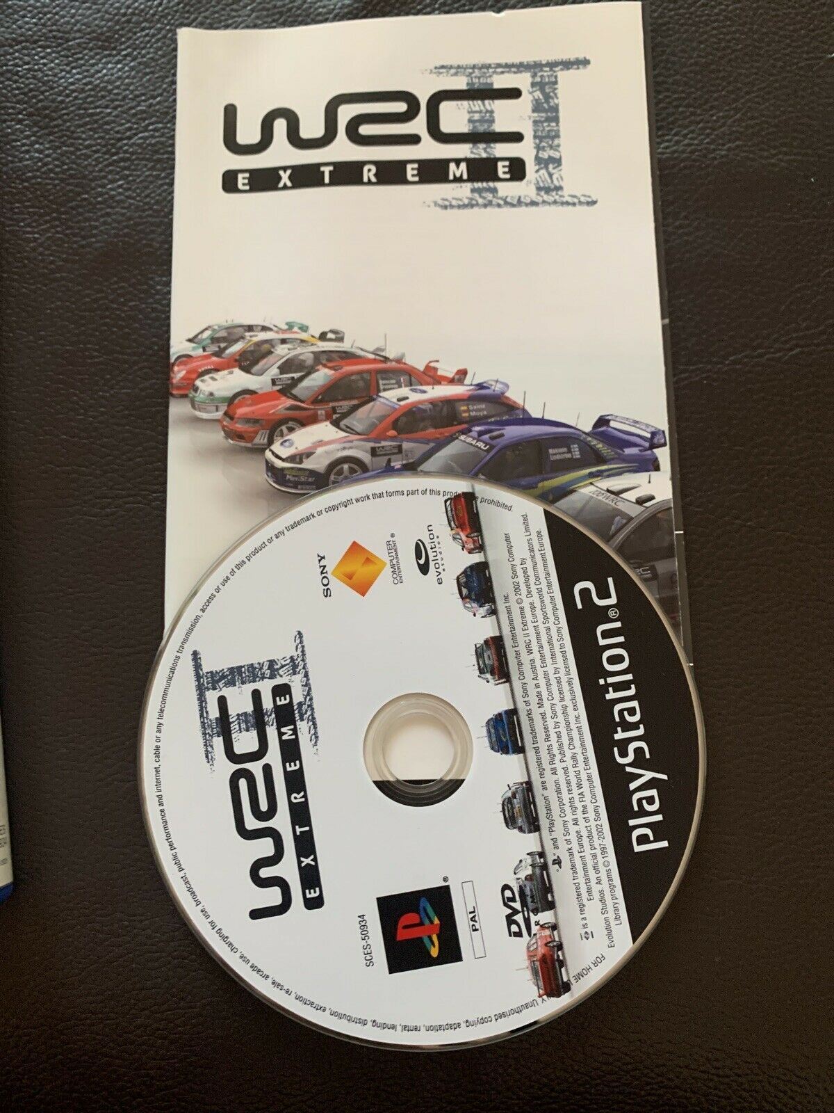 WRC II Extreme - Playstation 2 PS2 Game With Manual