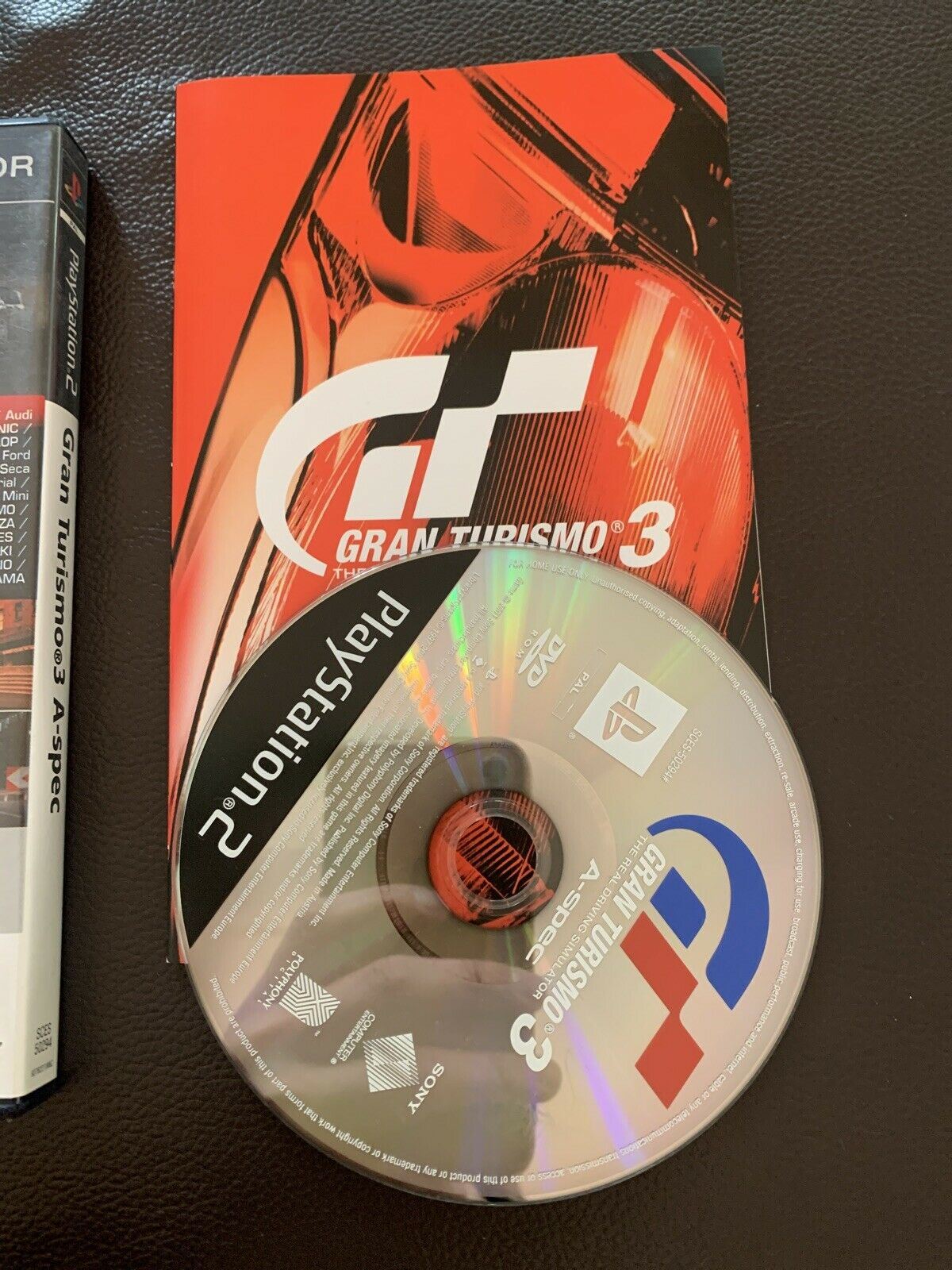 Gran Turismo 3 A-Spec PS2 PAL With Manual