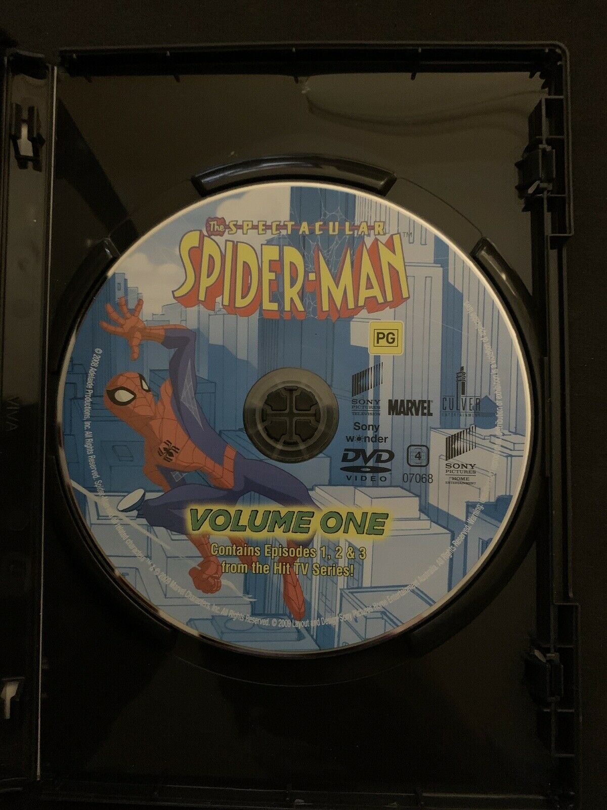 The Spectacular Spiderman : Vol 1 DVD Region 4