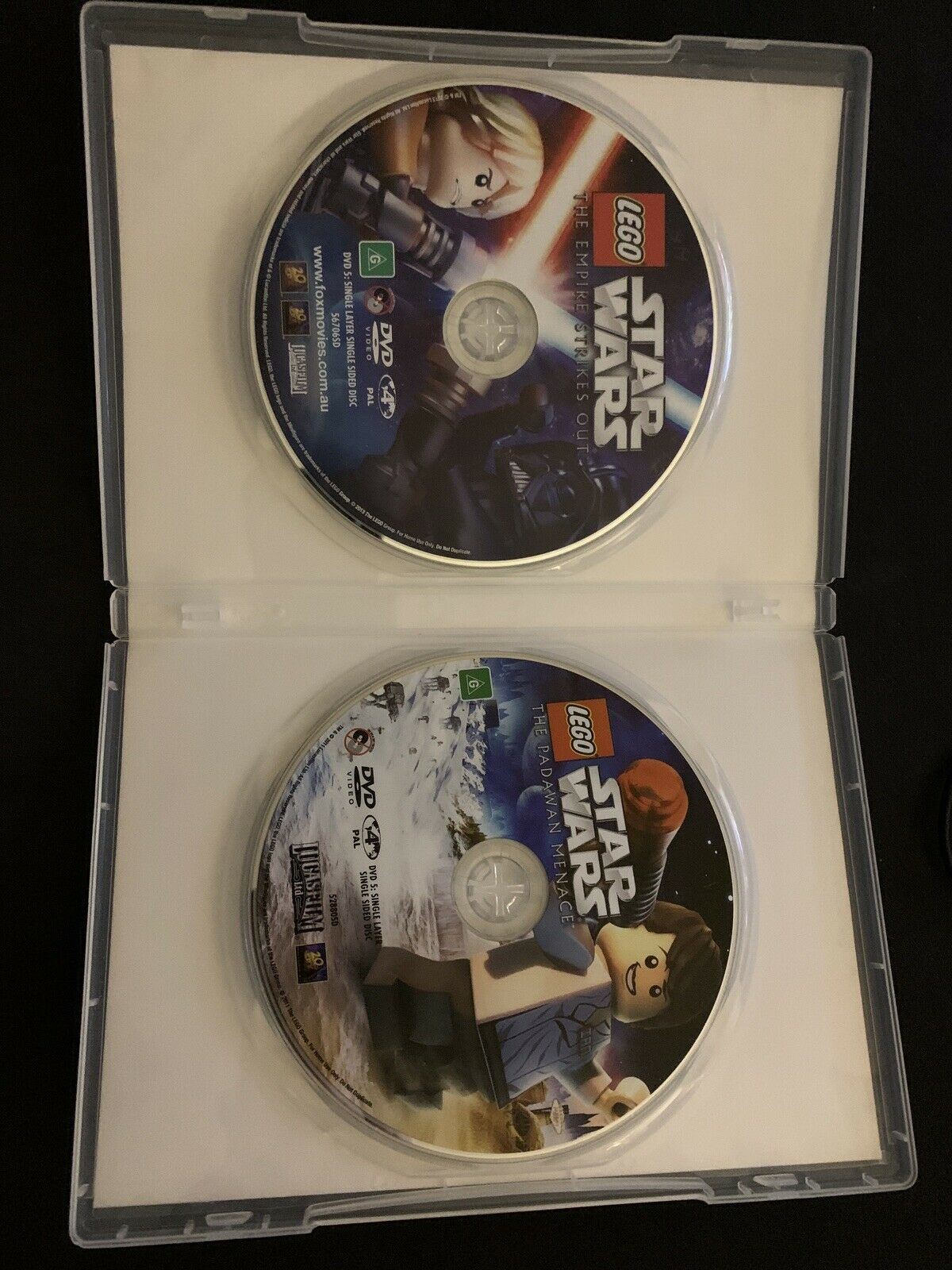 LEGO Star Wars -The Padawan Menace / The Empire Strikes Out (2 Discs) DVD R4