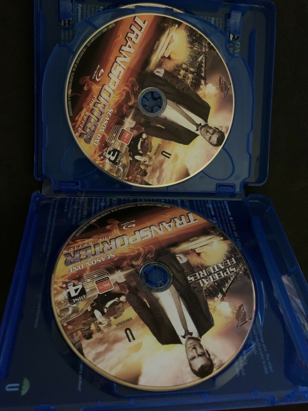 Transporter - The Series : Season 1 (Blu-ray, 2013, 4-Disc Set) Region B