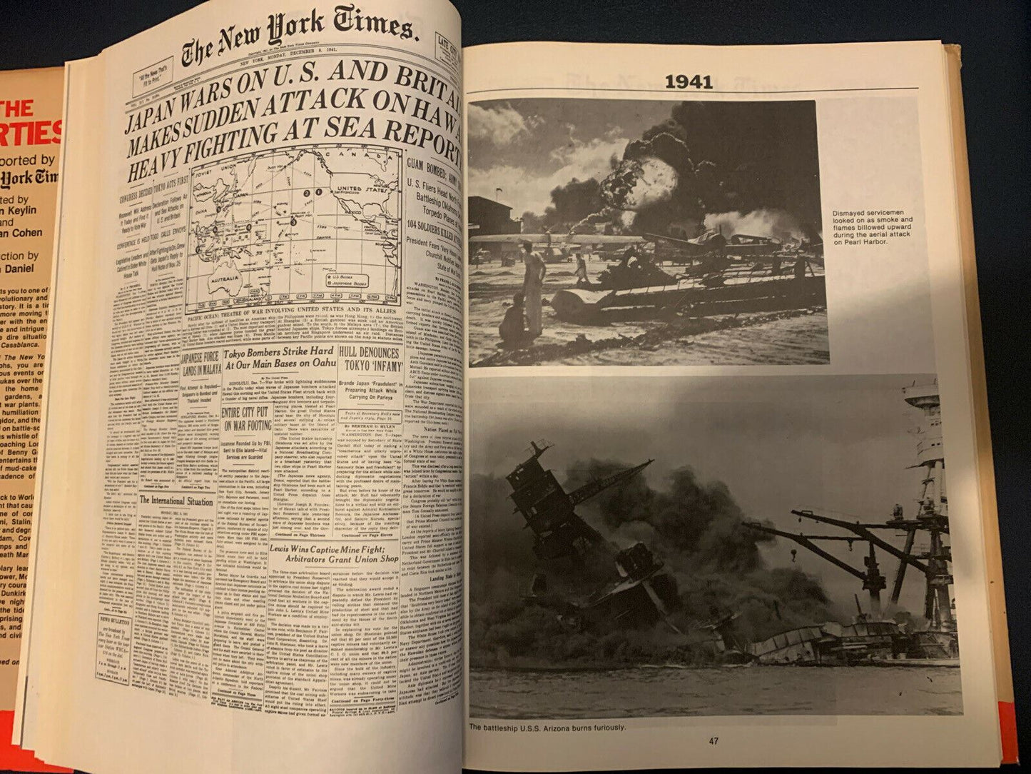 The Forties - As Reported by The New York Times 1980 by Clifton Daniel