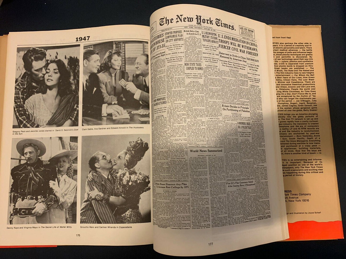 The Forties - As Reported by The New York Times 1980 by Clifton Daniel
