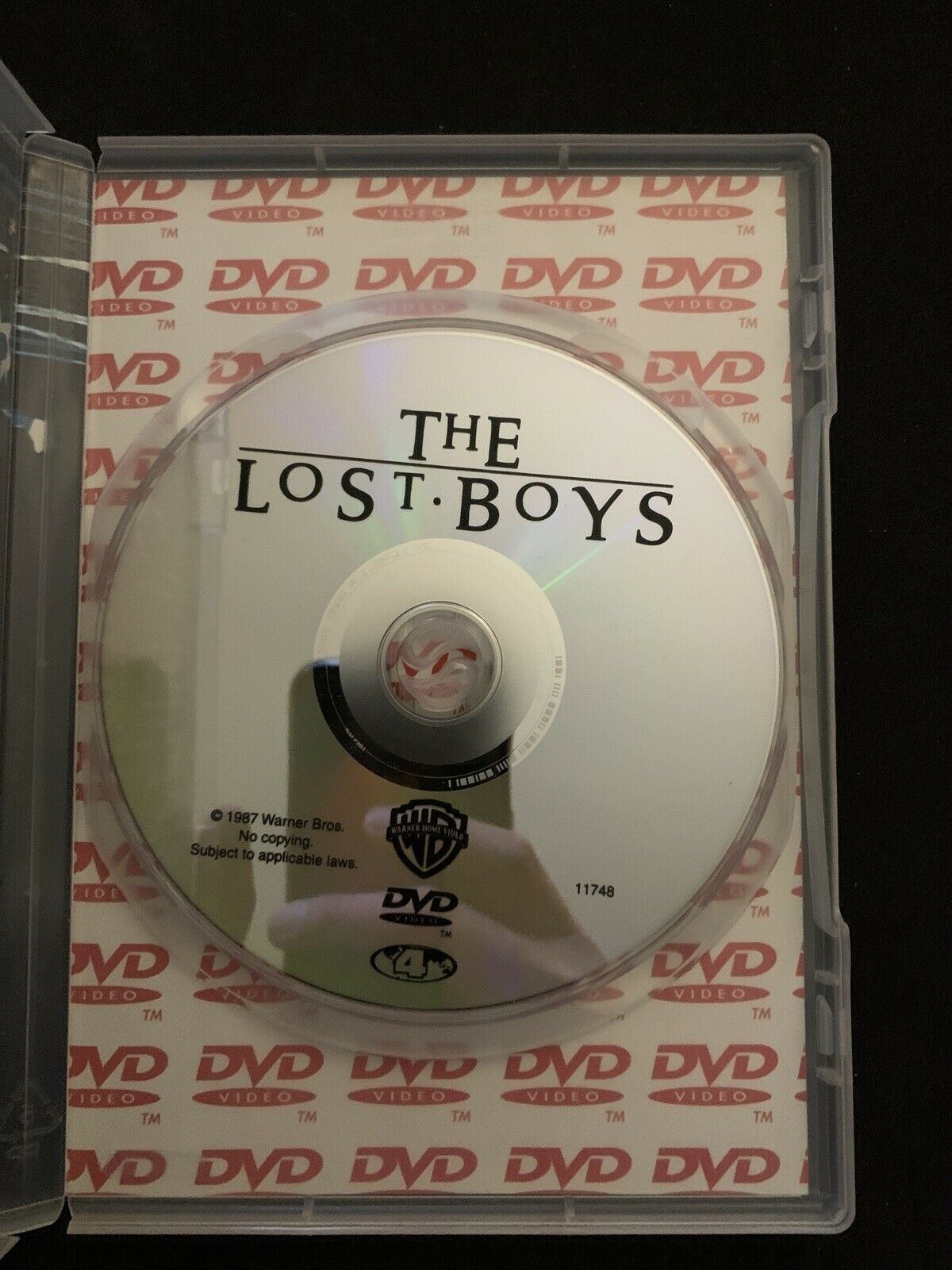 The Lost Boys (DVD, 1987) Jason Patric, Corey Haim, Kiefer Sutherland - Region 4