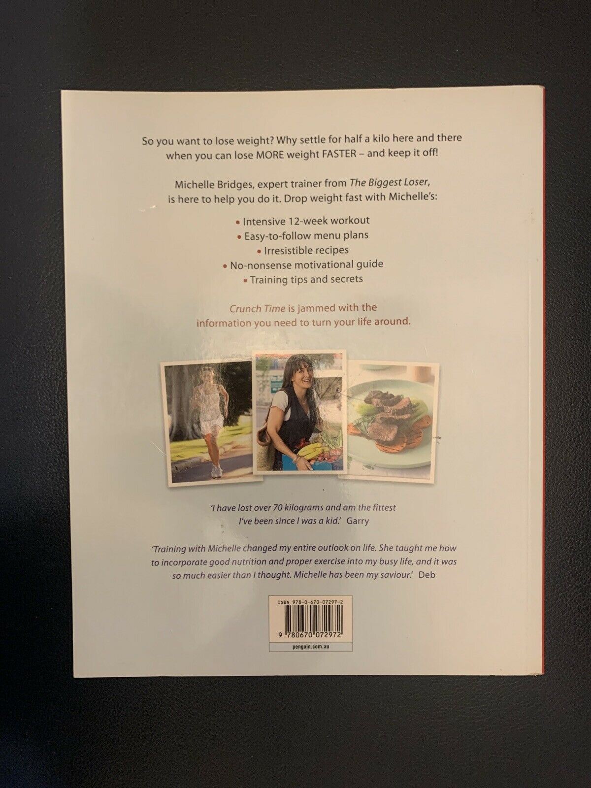 Crunch Time: Lose Weight Fast and Keep it Off by Michelle Bridges *Signed Copy*