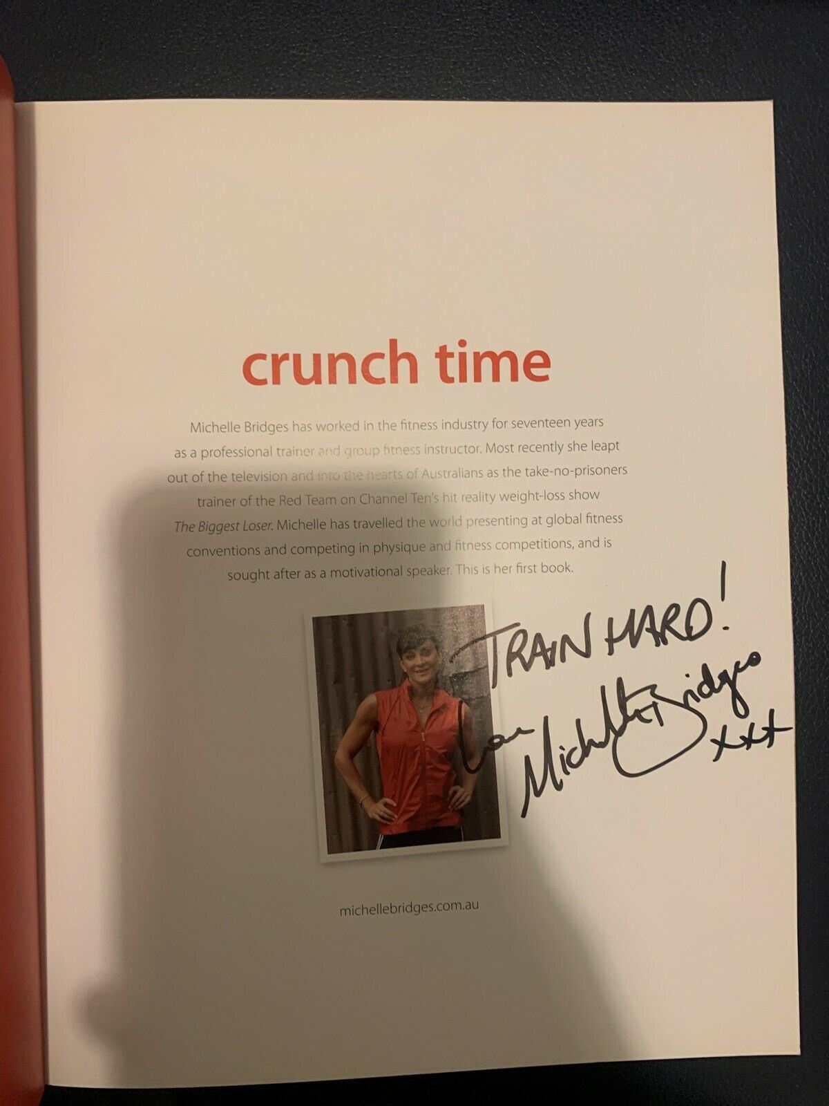 Crunch Time: Lose Weight Fast and Keep it Off by Michelle Bridges *Signed Copy*