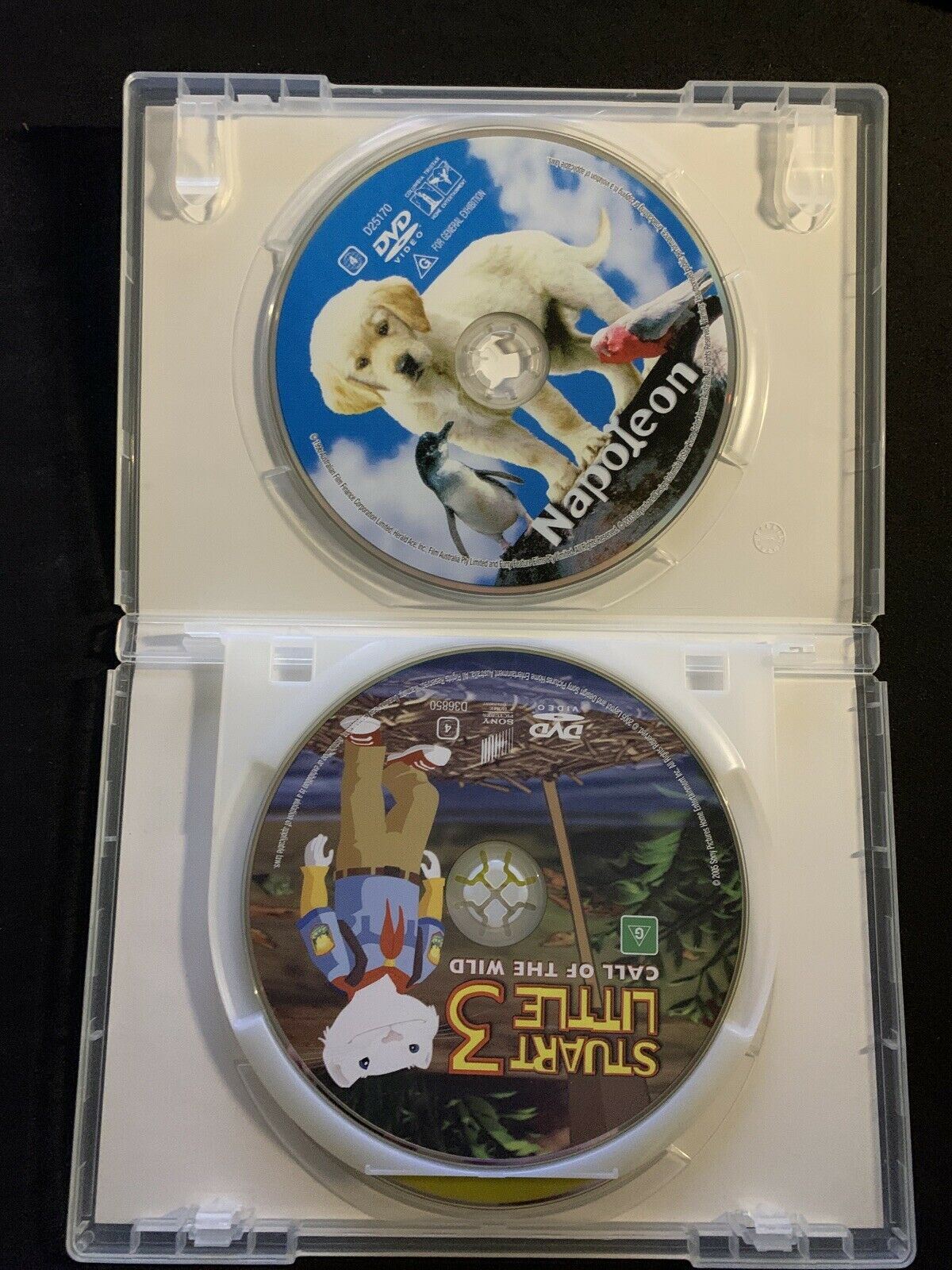 Napoleon DVD + Elmo in Grouchland + Stuart Little 3 Three - 3 KIDS MOVIES - RARE