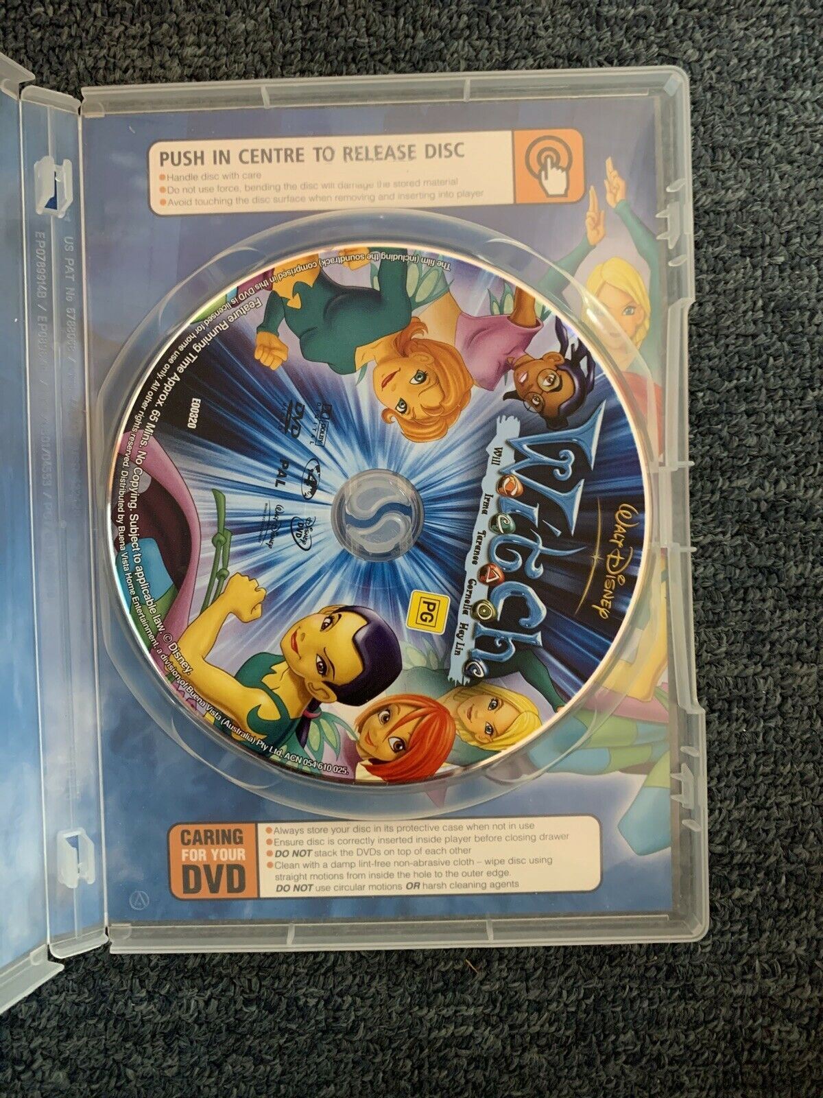 W.I.T.C.H. : Vol 1 (DVD, 2006) Disney. Region 4