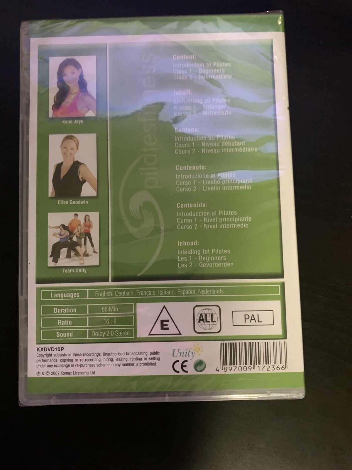 *New Sealed* Pilates Fitness Workout DVD Intro Beginners & Intermediate