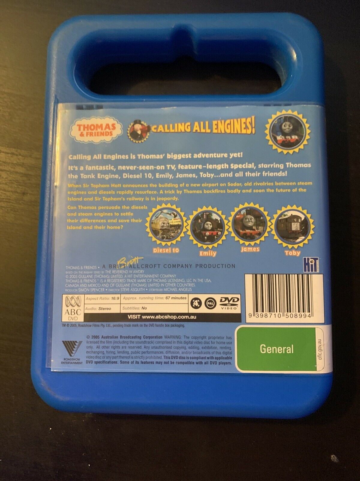 Thomas & Friends - Calling All Engines! (DVD, 2005) Region 4