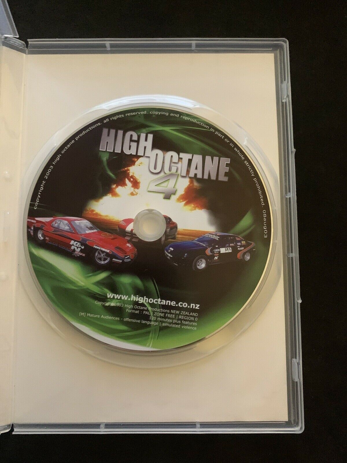 High Octane 4 DVD - High Performance Cars, Hot Models, Drifting, Racing
