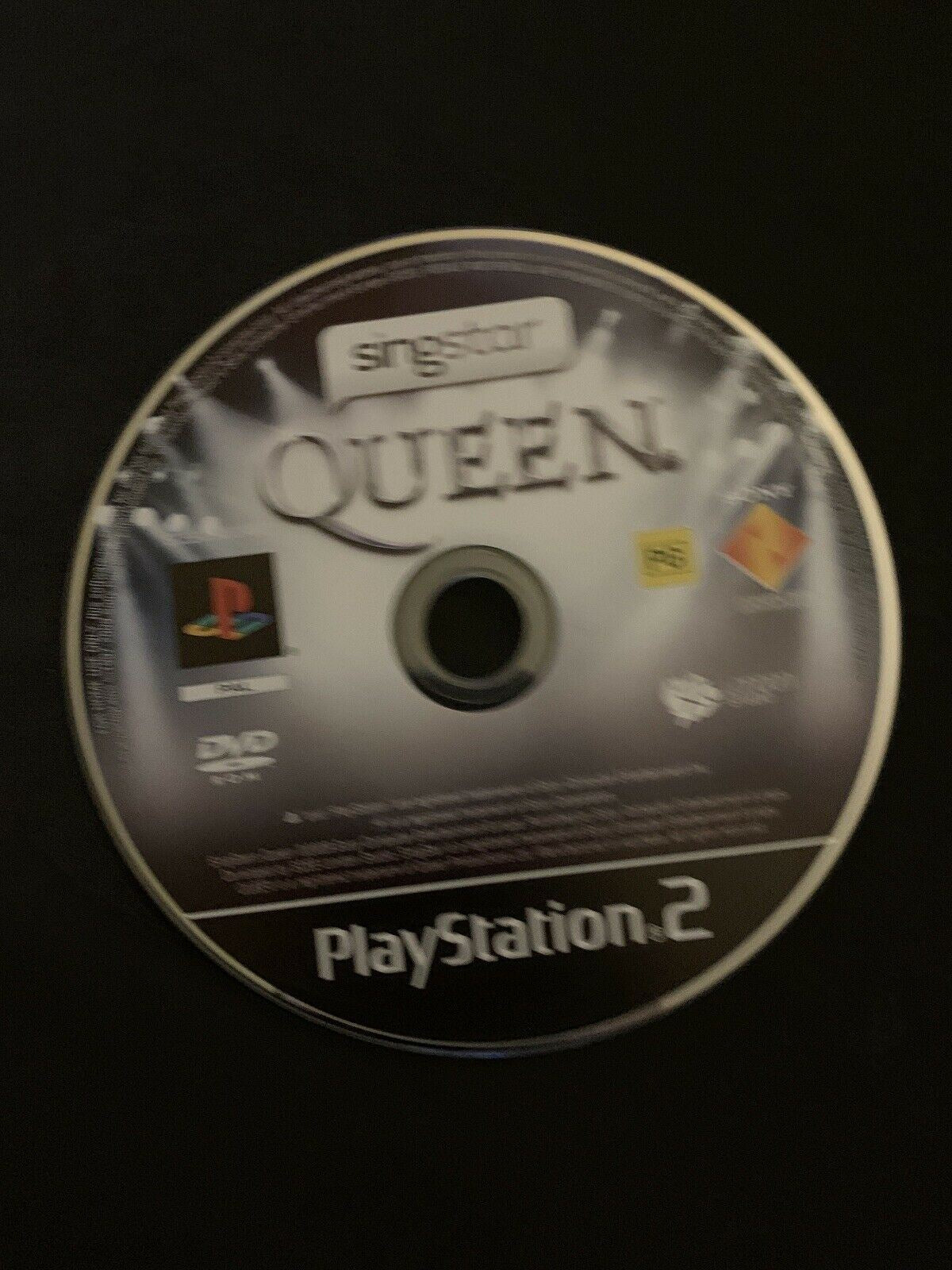 SingStar Queen - Sony PS2 Playstation 2 PAL Karaoke Game  With Manual