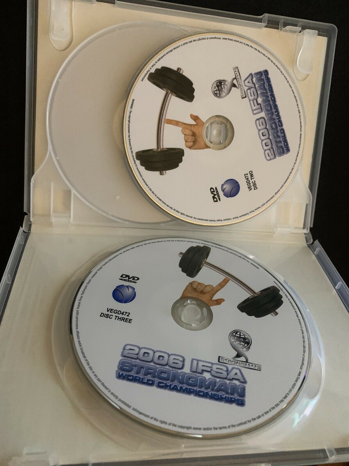 2006 IFSA Strongman World Championships in Iceland - DVD All Regions