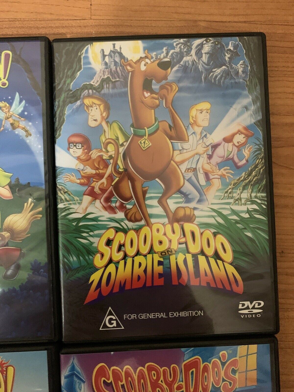 6x Scooby-Doo DVD Movies - Region 4