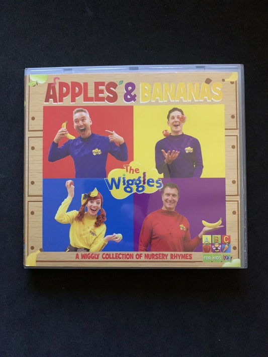 Apples & Bananas by The Wiggles (CD, ABC) A Wiggly Collection of Nursery Rhymes