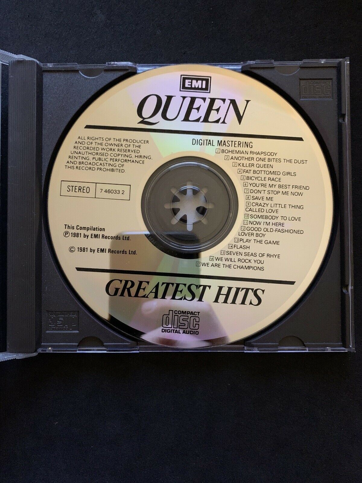 Queen - Greatest Hits (CD, 1981)