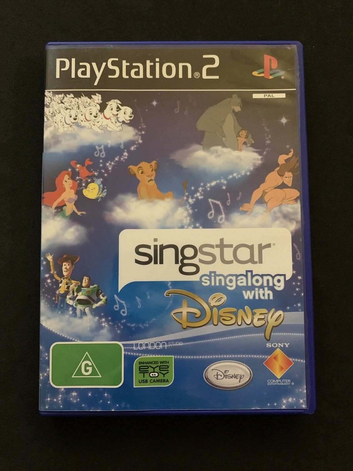 Singstar Singalong With Disney - Sony Playstation 2 with Manual PAL