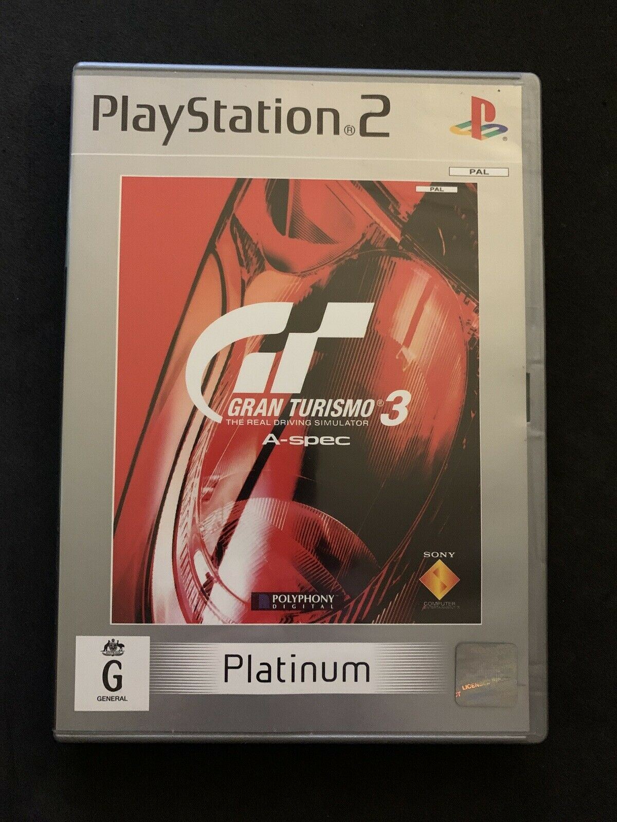 Gran Turismo 3: A-Spec - Platinum (Sony PlayStation 2, 2001) with Manual PAL