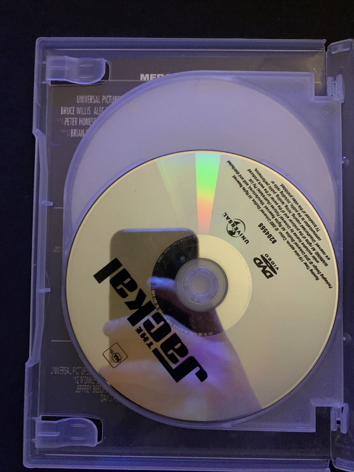 Bruce Willis Icon Collection: Mercury Rising, The Jackal, 12 Monkeys  (3x DVD)