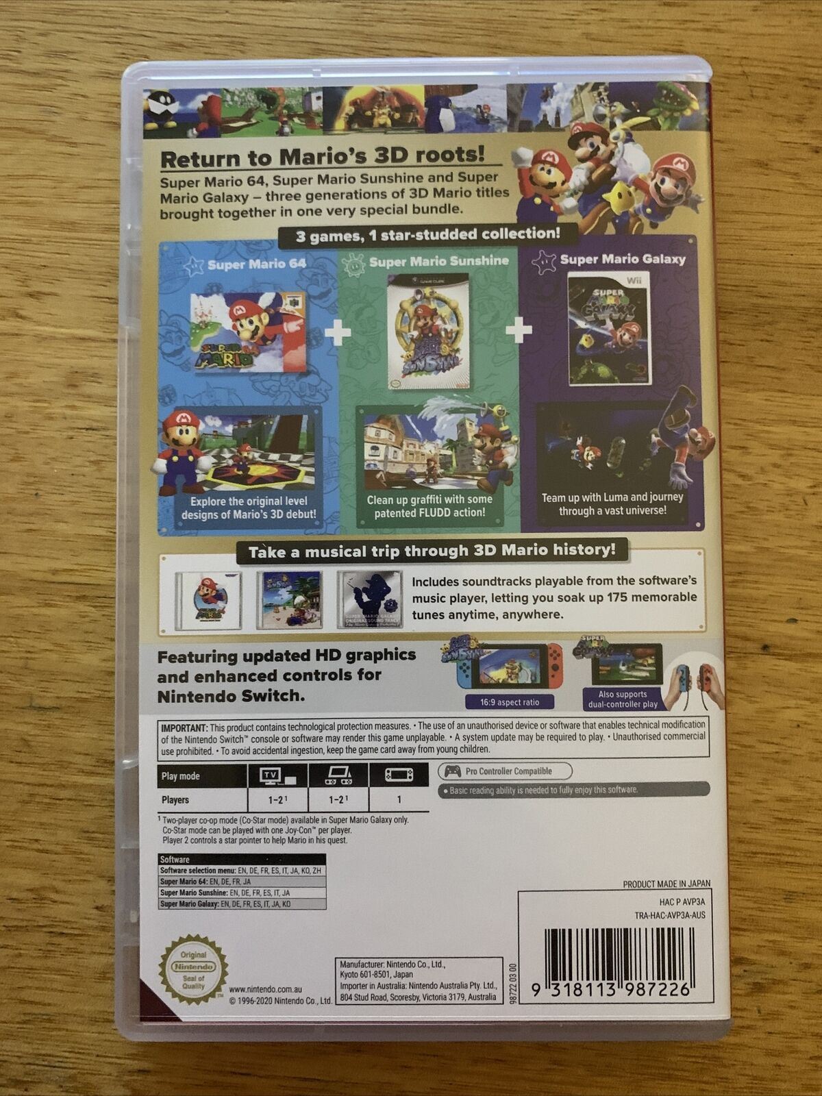 Super Mario 3D All-Stars Switch Game NEW