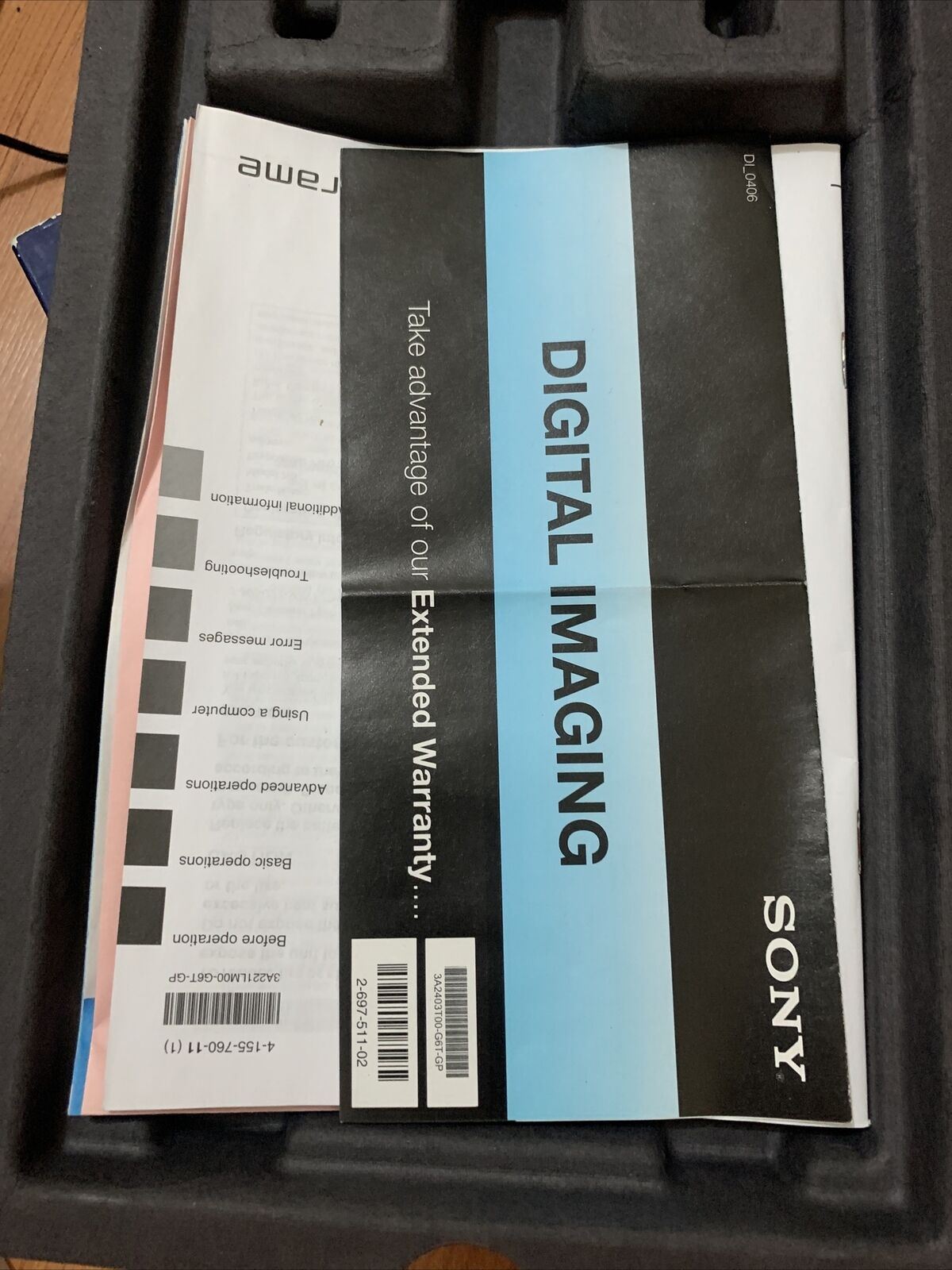Sony DPF-D72N S-Frame 7" Digital Photo Frame