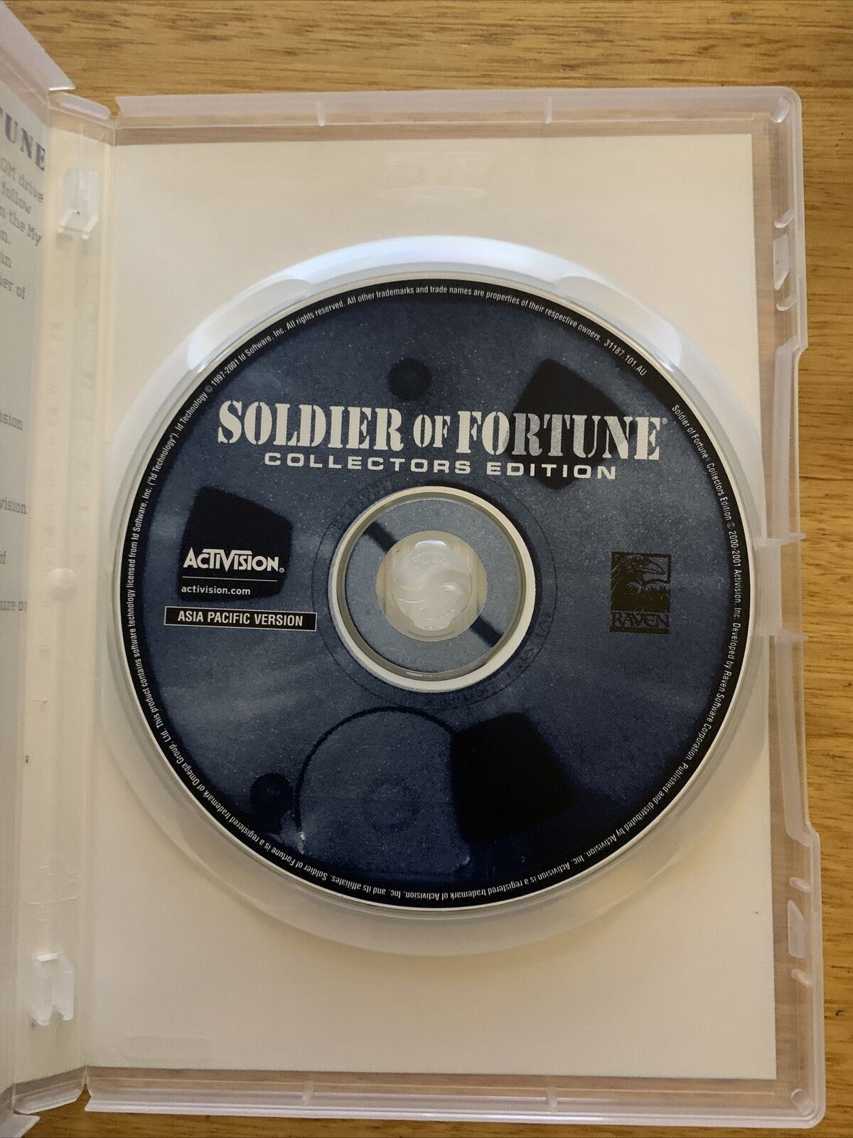 Soldier of Fortune - Collectors Platinum Edition - PC CDROM Game
