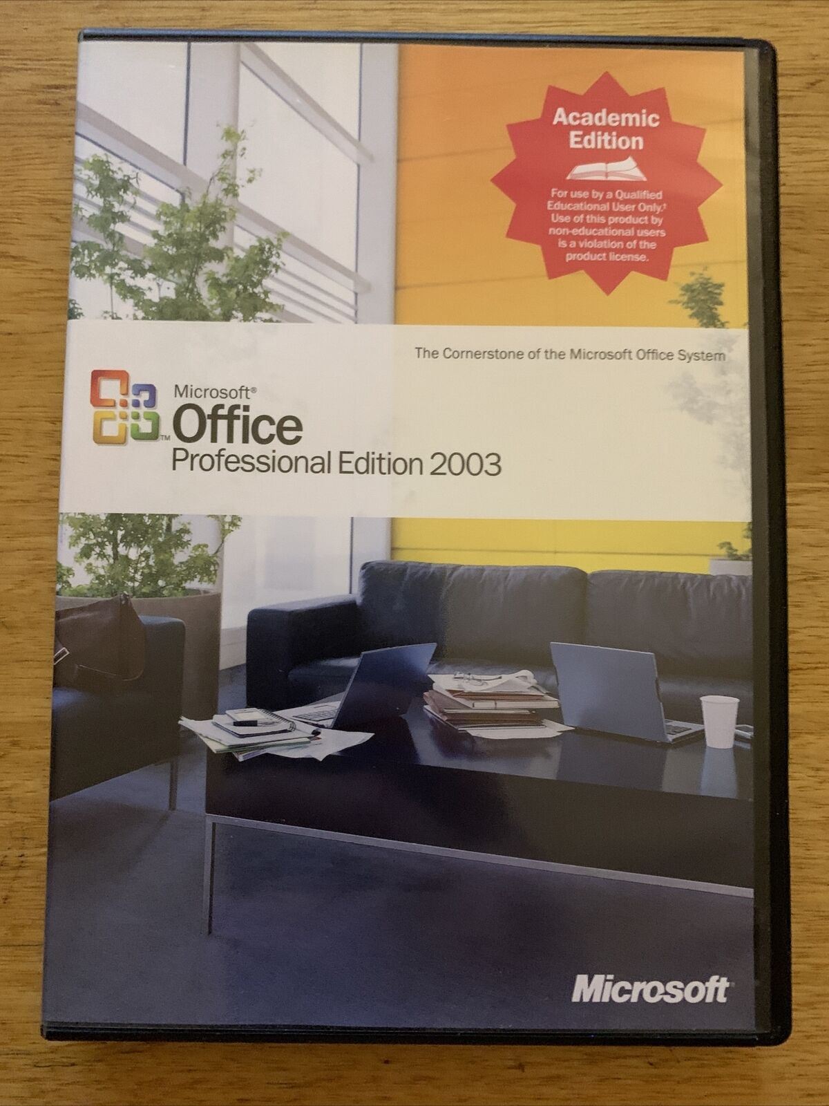 Microsoft Office Professional 2003 Academic Edition PC DVDROM