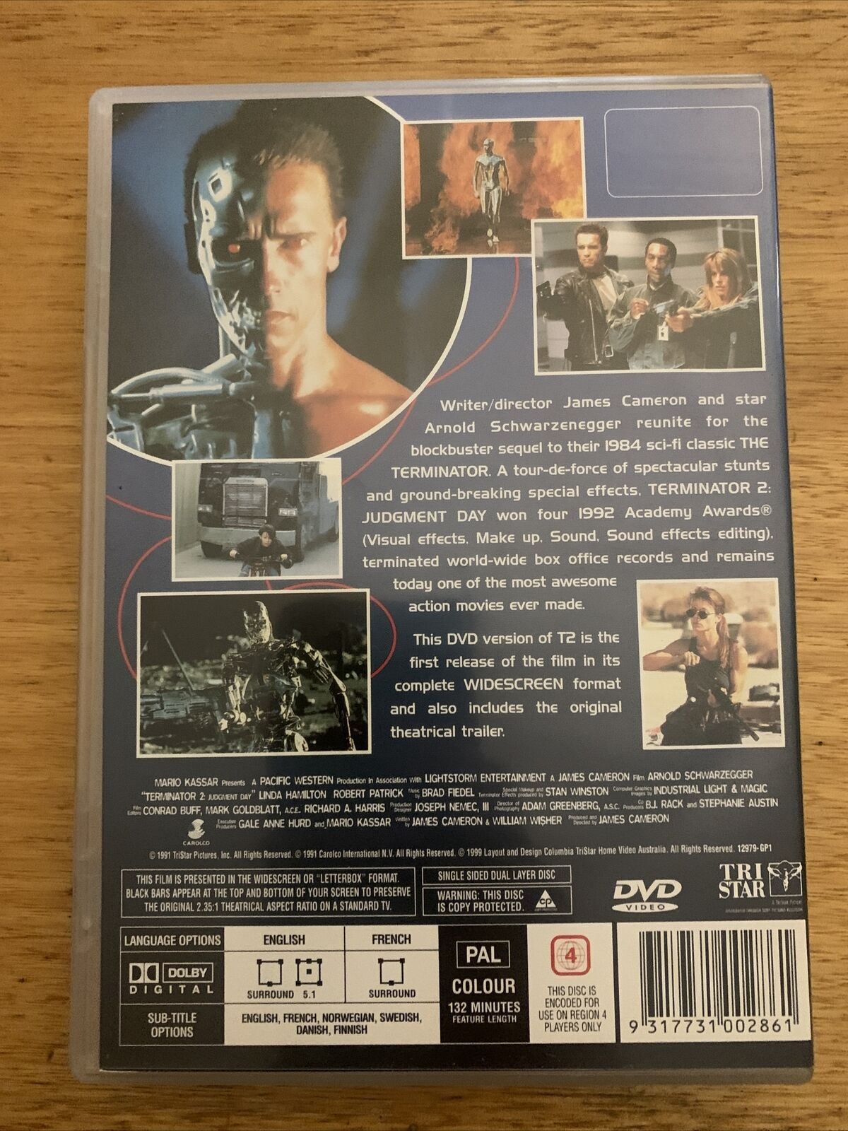 The Terminator 1 & 2 (DVD, 1984) Arnold Schwarzenegger Region 4