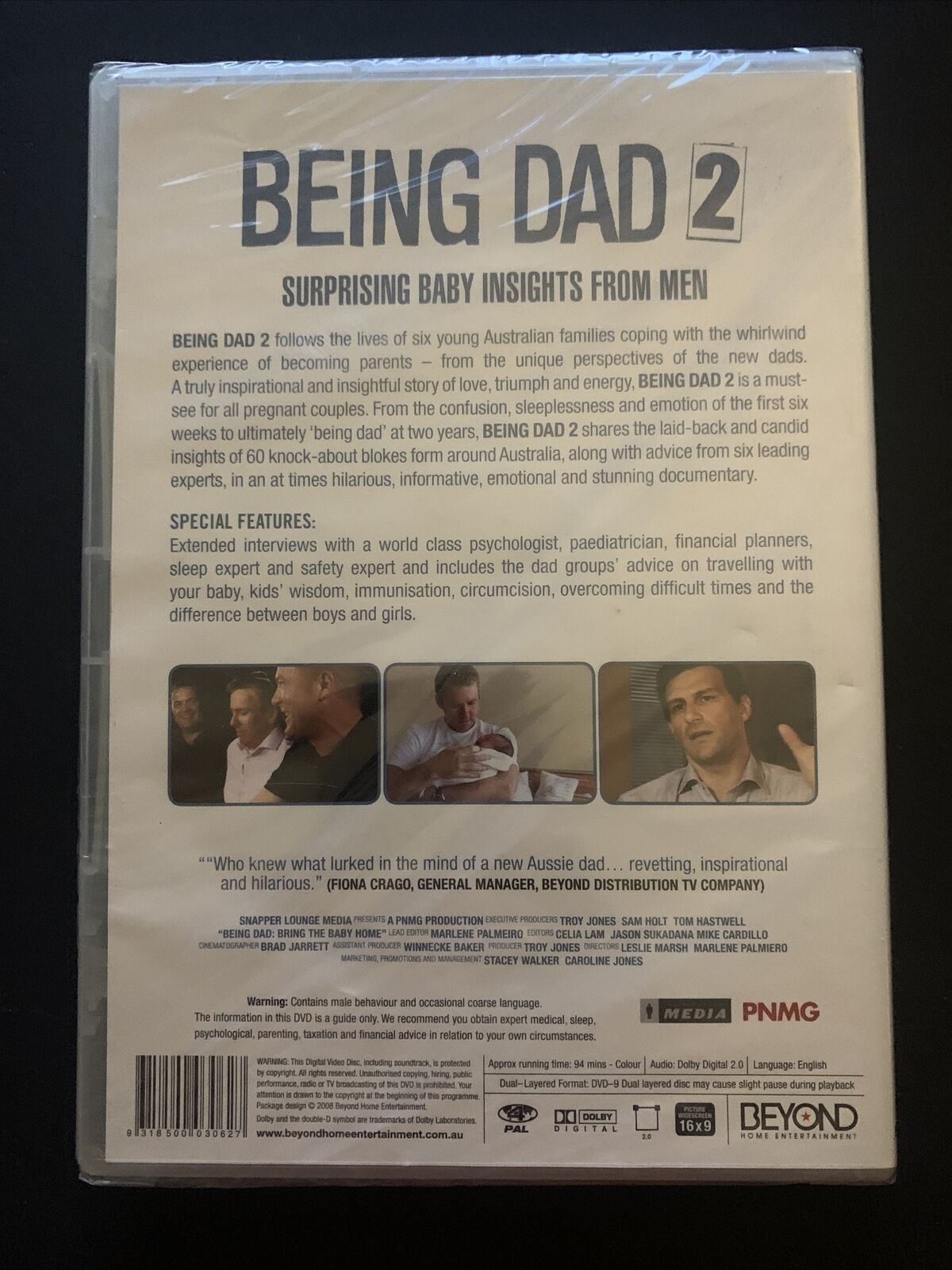 *New Sealed* Being Dad 2: Bringing The Baby Home (DVD) Region 4