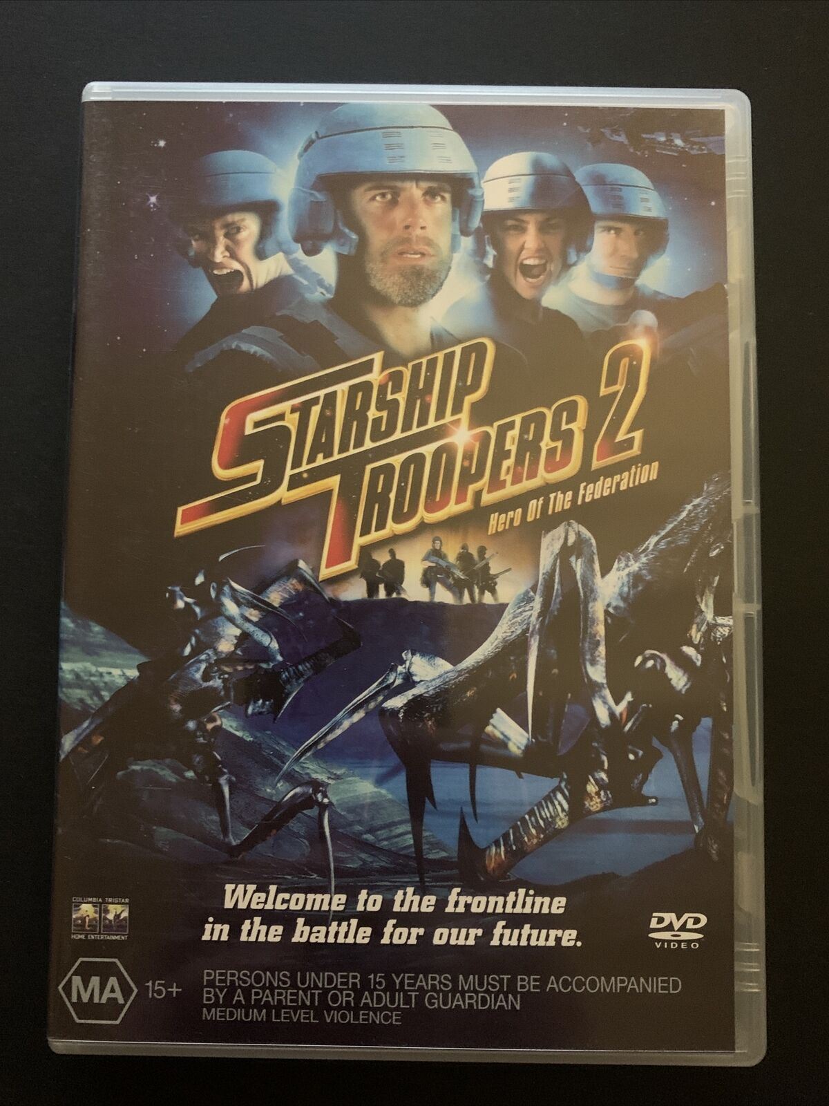 Starship Troopers 2 - Hero Of The Federation (DVD, 2004) Region 2&4