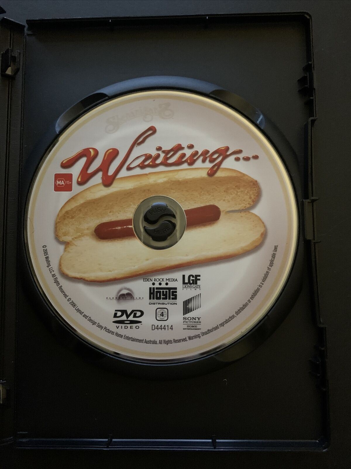 Waiting (DVD, 2005) Ryan Reynolds, Anna Faris, John Francis Daley - Region 4