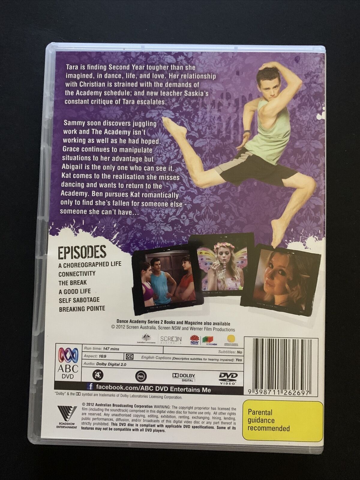 Dance Academy - Breaking Pointe : Series 2 Part 2 (DVD, 2012) All Regions