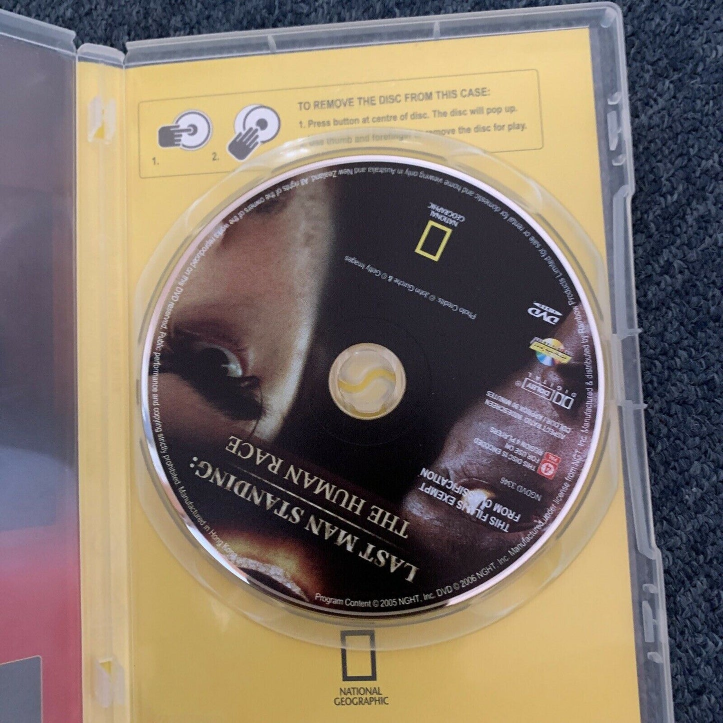 National Geographic - Last Man Standing - The Human Race (DVD, 2006) Region 4