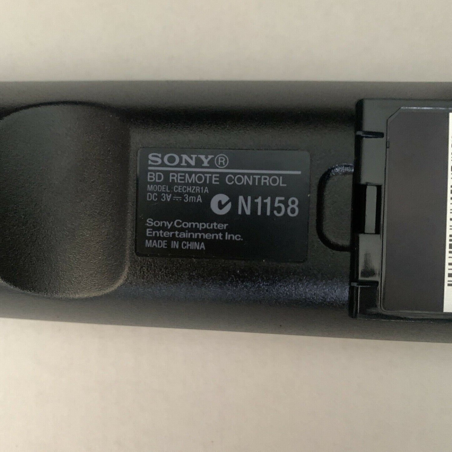 Genuine OFFICIAL Sony PlayStation 3 CECHZR1A Blu-ray Remote Control PS3