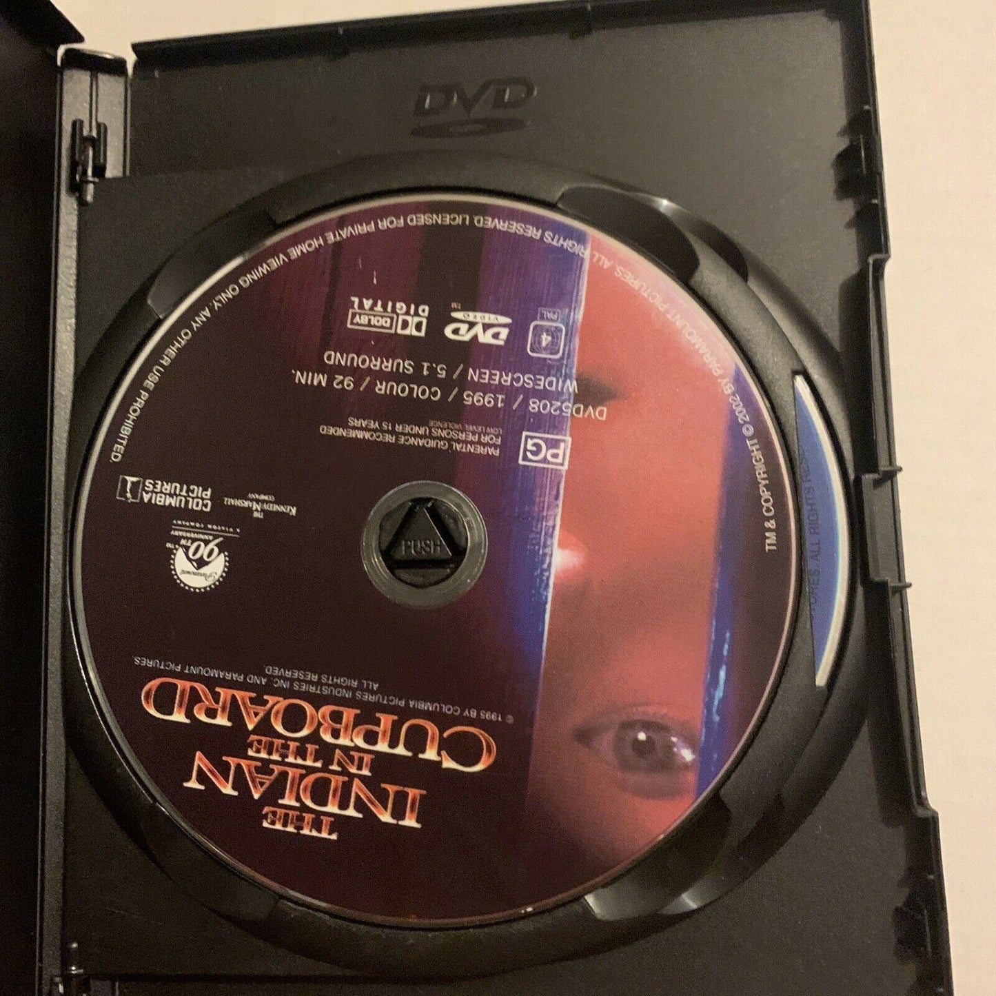 The Indian in the Cupboard / Harriet the Spy (2x DVD, 2007) Region 4 Rare
